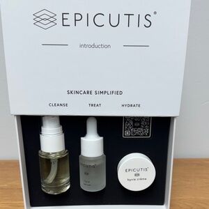 Epicutis oil clenser lipid serum Hyvua cream 3 pc new in box 📦